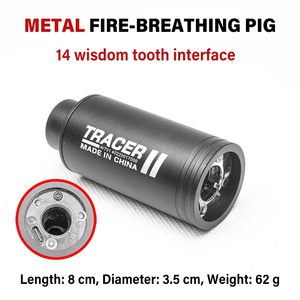Traceur de fumée arc-en-ciel silencieux en métal pour sports CS, compatible avec les feux de feux d'artifice, à partir de 14 ans - Product Image 2