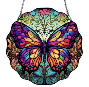 Pendurador de sol acrílico para decoração de férias de quarto, janela de vidro para a mamãe e avó, estampado - Product Image 1