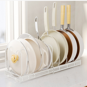 <span class=keywords><strong>Organizzatore</strong></span> Regolabile ed Espandibile per <span class=keywords><strong>Pentole</strong></span> e <span class=keywords><strong>Coperchi</strong></span> da Cucina, per Armadi, Ripiani e Sotto Pensili - Product Image 4