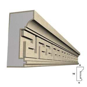Moulures de fenêtre en <span class=keywords><strong>polystyrène</strong></span> <span class=keywords><strong>extrudé</strong></span> EPS, architraves, appuis de fenêtre - Product Image 3