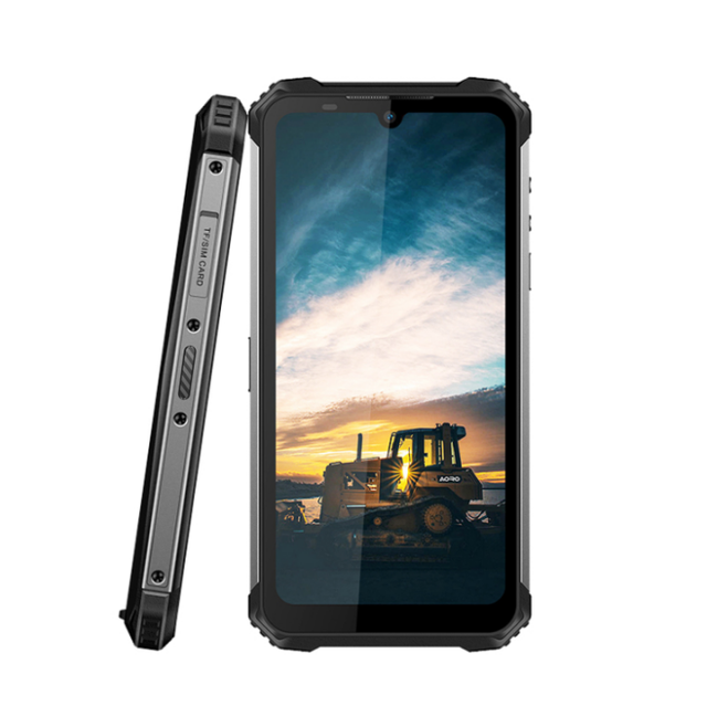 Cheap 4G GSM/LTE LCD Phone Aoro A8 Octa Core 6.1 Inch 720x1560 6080mAh GPS+GLONASS+Galileo NFC Fingerprint SOS