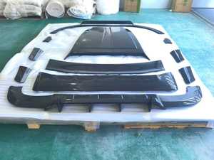 Kit carrosserie en fibre de carbone véritable pour Mercedes-Benz Classe G W464, pièces extérieures de voiture, capot moteur, modèle SHENGTIAN ST-B-001 - Product Image 5