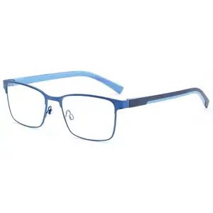 2024 Classic Design Square frame Shape Metal Reading Glasses Readers Classic Design Presbyopia Glasses Can Custom Logo