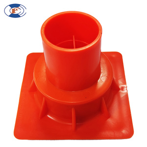 Capuchon de sécurité en plastique pour barres d'armature HF (25 mm-32 mm) Design industriel moderne léger Capuchon d'extrémité pour échafaudage - Product Image 3