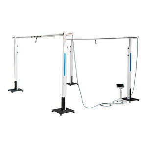 Contador automático de pases de voleibol de aluminio blanco perla, equipo de fitness escolar - Product Image 2
