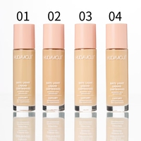 OEM Cosmétiques de haute qualité Fond de teint original pour le visage Couvrance complète Fond de teint liquide mat imperméable Maquillage de marque privée