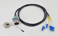 D38999 Standard Broadcast Harsh Environment Use IP67 J599 4cores Plug and Socket Patch Cord