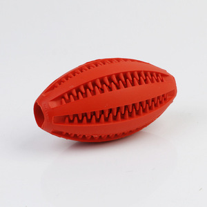 Soft Eco-Friendly <b>Dog</b> Chew Toy-Extra-Tough Rubber <b>Ball</b> for Teeth Cleaning for Small/Medium/Large <b>Dogs</b> - Product Image 4