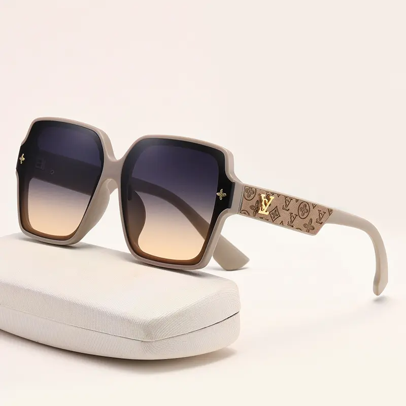 नया फैशन स्क्वायर पुरुष चश्मा ब्रांड स्टाइल डिजाइनर धूप का चश्मा महिलाएं