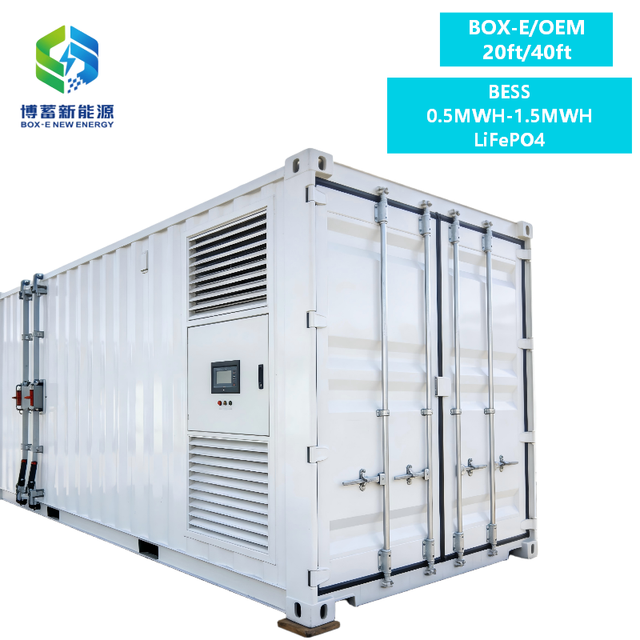 500kW 1MWh Containerized BESS Solar Lithium Battery Energy Storage System