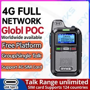 Walkkies Talkies 4G Walkie Talkie 5000Km Radio de dos vías Set inalámbrico al aire libre No para Zello Baofeng Uv 5R Quansheng - Product Image 2