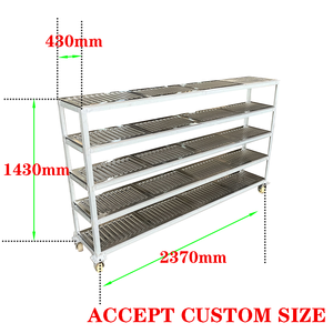 Chariot d'évier galvanisé à vente chaude Un équipement de manutention haut de gamme - Product Image 5