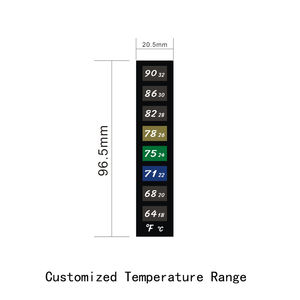 Tira do termômetro de temperatura do cristal líquido - Product Image 4