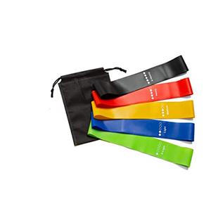 Bandes de Résistance Simplifiées avec Logo Personnalisé, 10 Pouces (500mm), avec Guide d'Instructions et Sac de Transport, Lot de 5 - Product Image 1