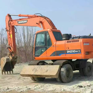 Doosan รถขุดล้อ DH210W-7 Doosan มือสองเครื่องจักร DH210-7 DH210 DH55 DH60 DH70 DH80 - Product Image 1