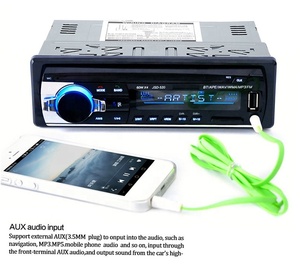 Reproductor <span class=keywords><strong>MP3</strong></span> para Auto Popular de 4*60W 12V-24V, 1 Din, con Bluetooth, Pantalla de 7 Colores, JSD-<span class=keywords><strong>530</strong></span>, Estéreo Android - Product Image 3