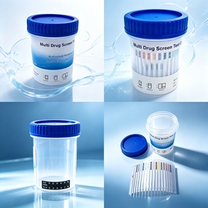 Kit de Prueba de <span class=keywords><strong>Orina</strong></span> Profesional Multipanel para Detección de Drogas AMP/BAR/BUP/BZO/COC/MTD/<span class=keywords><strong>THC</strong></span>/FYL, OEM - Product Image 2