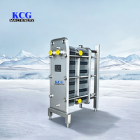 Échangeur de chaleur à plaques SS304/SS316L pour distillerie, équipement expérimental détachable pour boissons, économie d'énergie, haute performance thermique