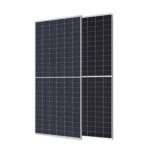 Nuevo Módulo Solar Bifacial Mono PERC HBC de Doble Cristal de 555-580W, 1500V, MBB, Silicio Monocristalino Tipo N, Media Celda, BIPV, PV, HJT - Product Image 5