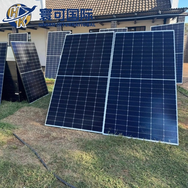 Grid Connected for N-Type Solar Panel Kit Family Power Supply Low Temperature Coefficient Quick Installation PV Module Salt