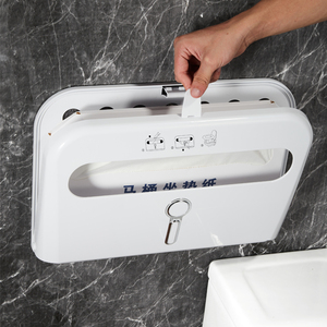 Distributeur de <span class=keywords><strong>papier</strong></span> pour siège de <span class=keywords><strong>toilette</strong></span> en plastique ABS <span class=keywords><strong>Design</strong></span> moderne - Product Image 5
