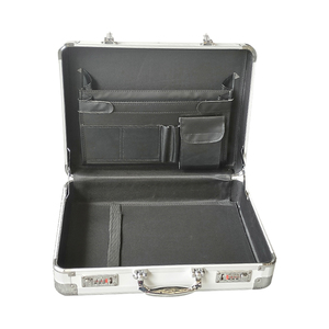Custom Cheap Aluminum Silver <strong>Briefcase</strong> with Foam - Product Image 2