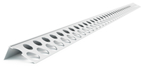 Profilé d'angle en PVC anti-UV personnalisé pour cloisons sèches, profilé d'angle en plastique pour cloisons sèches pour la construction