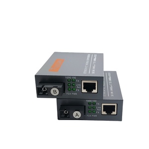 Convertitore Fotoelettrico a Doppia Fibra BAITIAN, Ricetrasmettitore in Fibra Ottica 25KM, Dispositivi di Rete Monomodali HTB-3100AB Made in China - Product Image 2