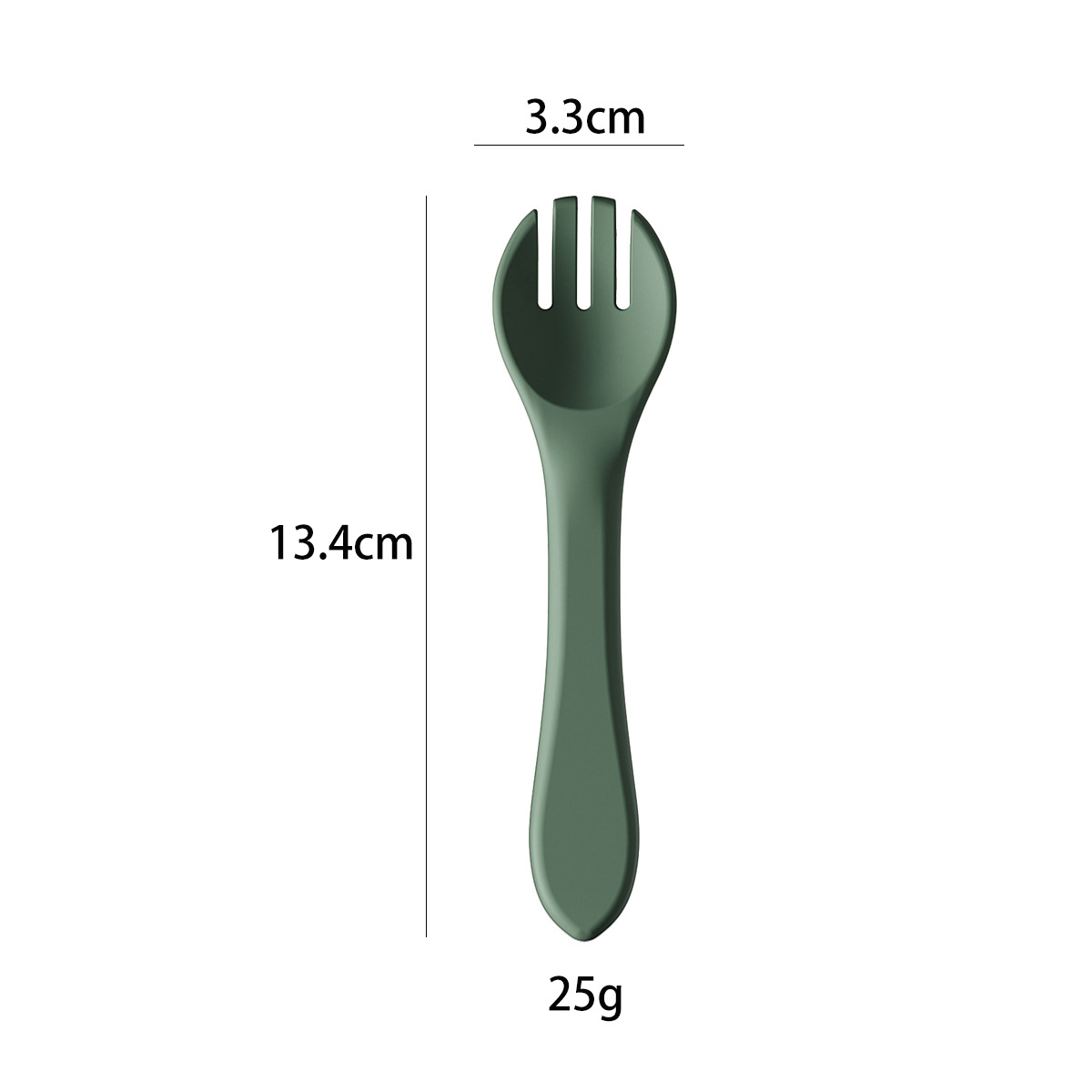 tenedor verde
