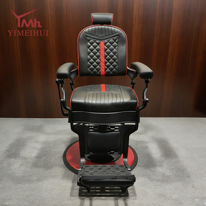 Fauteuil <span class=keywords><strong>de</strong></span> Barbier Rétro <span class=keywords><strong>de</strong></span> Luxe, Robuste avec Mécanisme Hydraulique pour Salons Américains Standard - Product Image 6