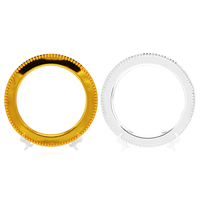 Plateau de service vierge pour sublimation, en métal doré ou argenté, pour mariage, assiette à fruits, 2 tailles, pour décoration de table de fête