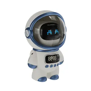 Astronot BT pintar Stereo DODO BT cerdas, jam audio interaktif AI, Speaker jam alarm, hadiah Speaker kreatif