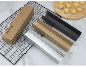 Stampo per Baguette Francese Lungo a Forma di U con Rivestimento Antiaderente, Stampo in Lega di Alluminio Anodizzato per Biscotti, Crostata, Sandwich - Product Image 6