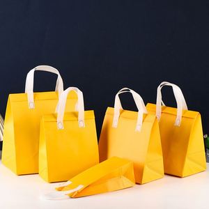 Sac isotherme portable en tissu non tissé pour panneaux solaires - Grande capacité, étanche, pour le stockage des aliments, le déjeuner et les gâteaux - Product Image 2