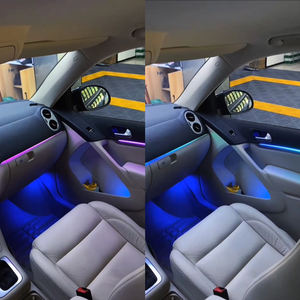 <b>Car</b> Ambient Lighting Upgrade Kit for Volkswagen Tiguan L 2017-2021 <b>Interior</b> LED Lights Door <b>Trim</b> - Product Image 2