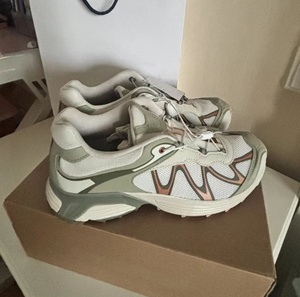 <span class=keywords><strong>Chaussures</strong></span> de trail rétro respirantes en mesh Saloms, antidérapantes, amortissantes, pour la randonnée en plein air, pour hommes et femmes - Product Image 1