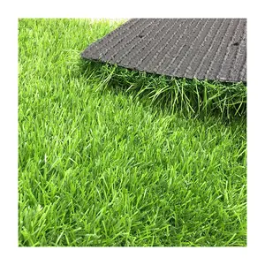 Karpet Rumput Lanskap 20Mm 25Mm 30Mm 35Mm 40 Mm 45Mm Rumput Sintetis 35 30 25 40 Mm Tikar Taman untuk Lanskap