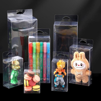 Boîte en plastique transparente imprimée en PVC, boîte d'emballage en PET, boîtes personnalisées transparentes avec logo, emballage
