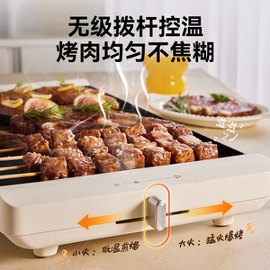 Grill électrique Little Bear DKL-F15P7 1501W-2000W, machine à brochettes antiadhésive pour barbecue domestique - Product Image 3