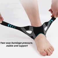 Pied réglable personnalisé confortable mince doux respirant soulagement de la douleur entorse soutien Compression cheville orthèse