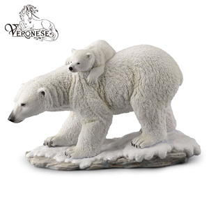 VERONESE DESIGN -MALTESE PUPPY HAND-PAINTED LUXURY ARTISTIC EUROPEAN RESIN CRAFTS Figurine 11.5x5.8x7 CM for ART & COLLECTIBLE - Product Image 6
