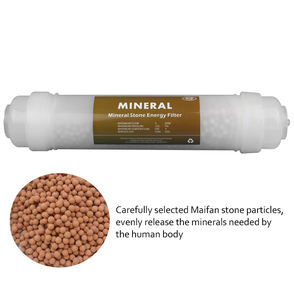 Per uso domestico minerale alcalino T33 pH equilibrio e ripristinare <span class=keywords><strong>minerali</strong></span> alcalino ceramica palla cartuccia filtro per il sistema ro - Product Image 3