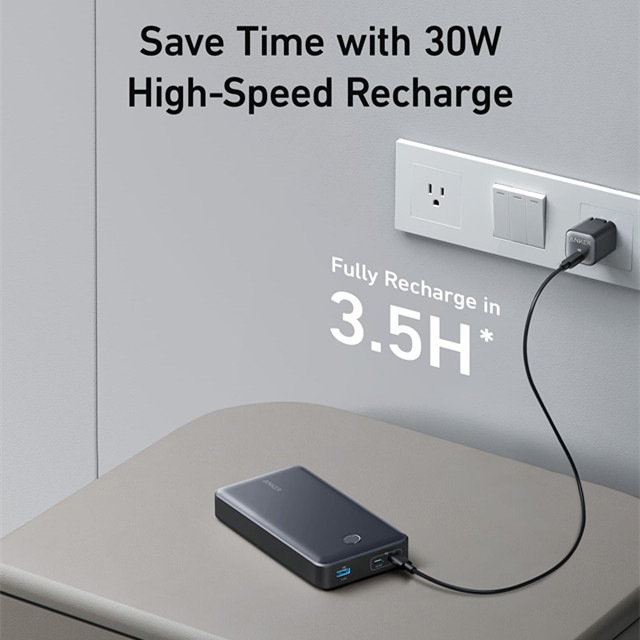 Anker 537 Power Bank - 24000mah High-Capacity Portable Charger