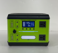600W Camping en plein air Centrale électrique portable Générateur solaire de secours d'urgence avec batterie externe Source d'alimentation de voiture