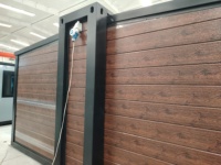 Maison préfabriquée modulaire extensible à double aile, directement de l'usine, pour hébergement commercial