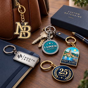 Porte-clés en métal personnalisé de qualité supérieure, logo personnalisé, souvenir, porte-clés, cadeau d'entreprise, OEM ODM - Product Image 2