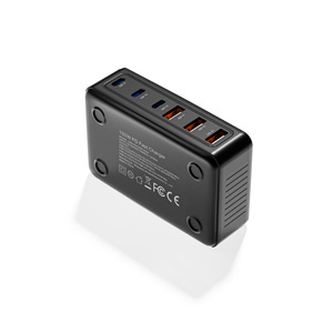 Popular cross-border e-commerce 100W US standard 3C3A desktop charger compatible with Apple iPhone 16, Samsung phones, and - Product Image 1
