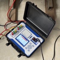 Testeur de rapport de transfert pour transformateur triphasé (TTR) avec fonction de test de différence d'angle pendant le test monophasé