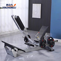 Offre Spéciale Xinzhongli Machine multifonctionnelle autonome pour le développement des fessiers et des ischio-jambiers, à charge par plaques, pour entraînement de poussée de hanche en salle de sport commerciale