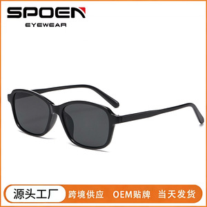 <b>Retro</b> Rectangle <b>Sunglasses</b> Full Rim UV400 Protection Unisex Outdoor Fashion Adult - Product Image 5